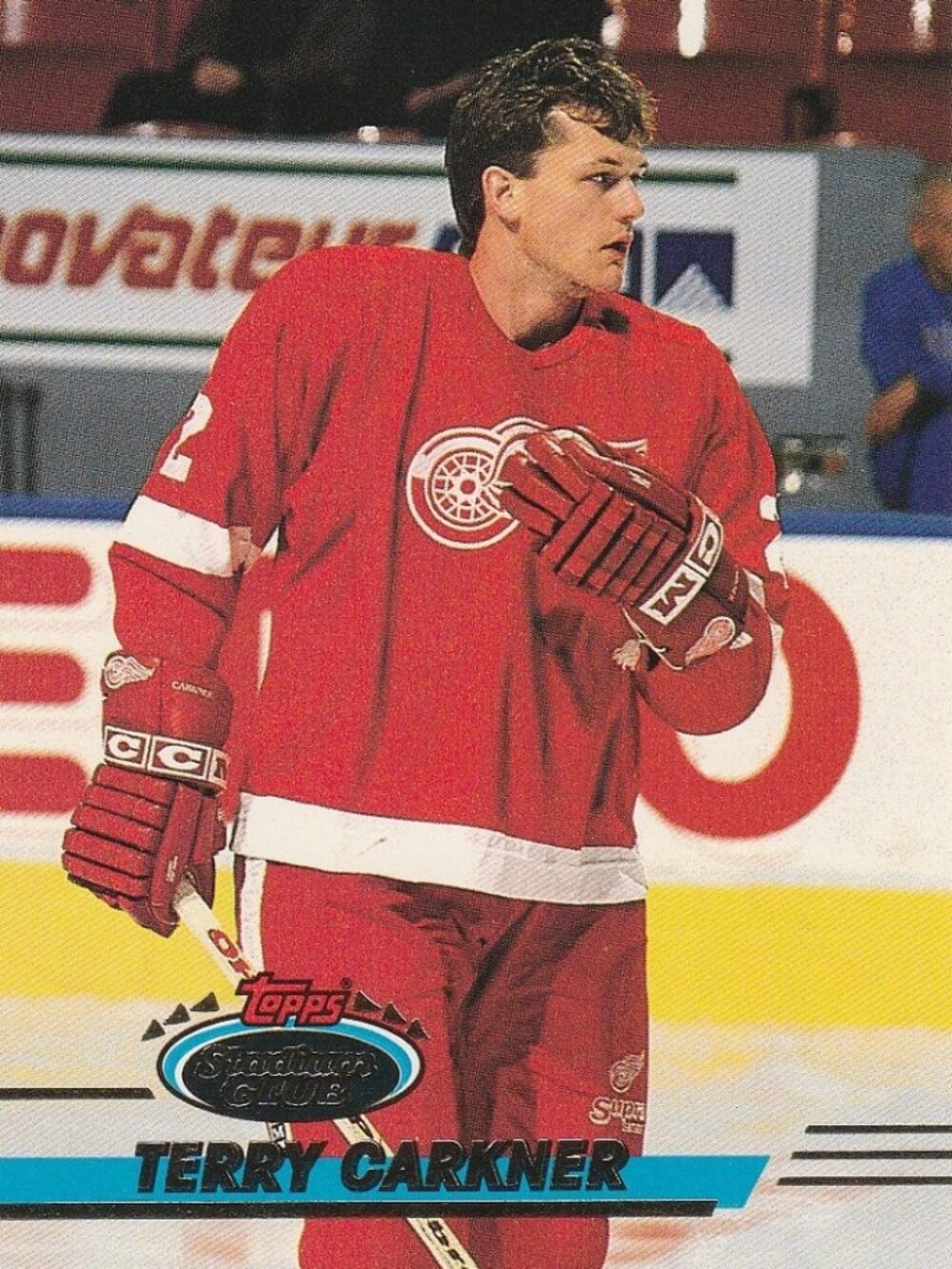 Terry Carkner - 1994 Topps Stadium Club Hockey Card